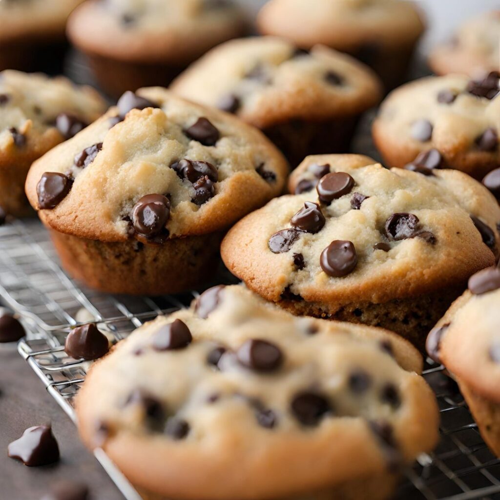 Chocolate chip muffin tops 