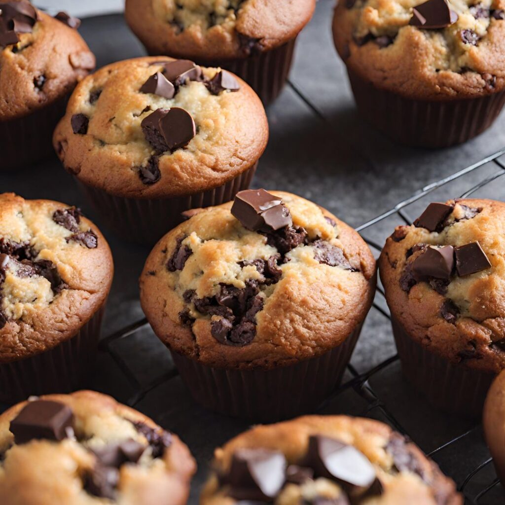 chocolate chunk muffins