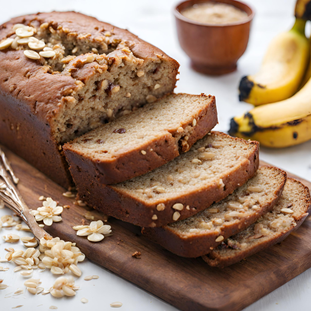 Banana Bread Recipe using oatmeal