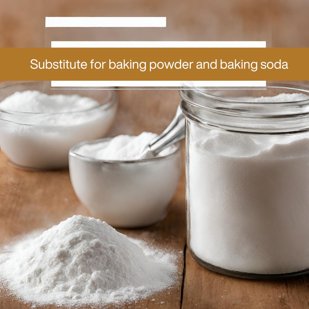 Substitute for baking powder and baking soda