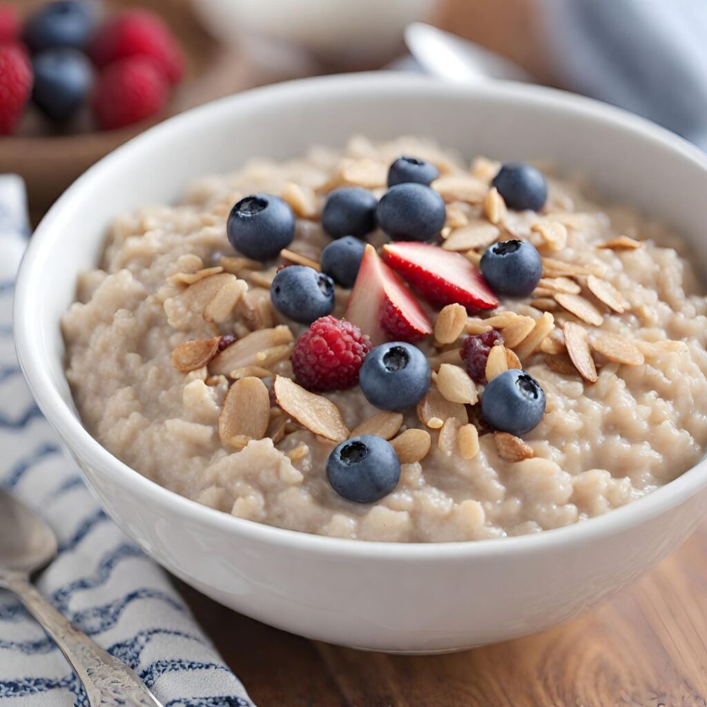 milk-free oatmeal